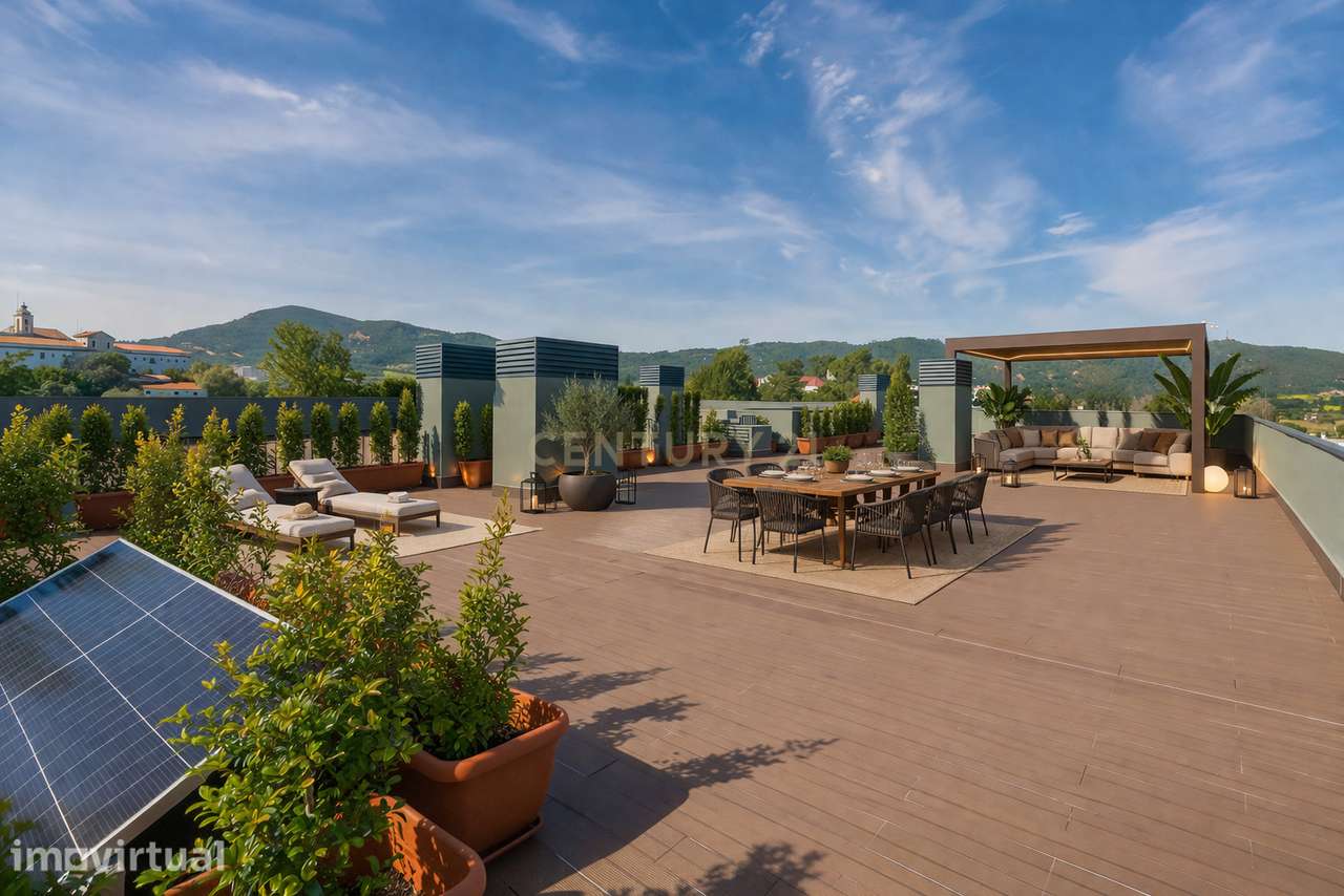 Penthouse T3 Nova a Estrear, com Terraço Privativo e Vista Panorâmica, - Grande imagem: 2/60