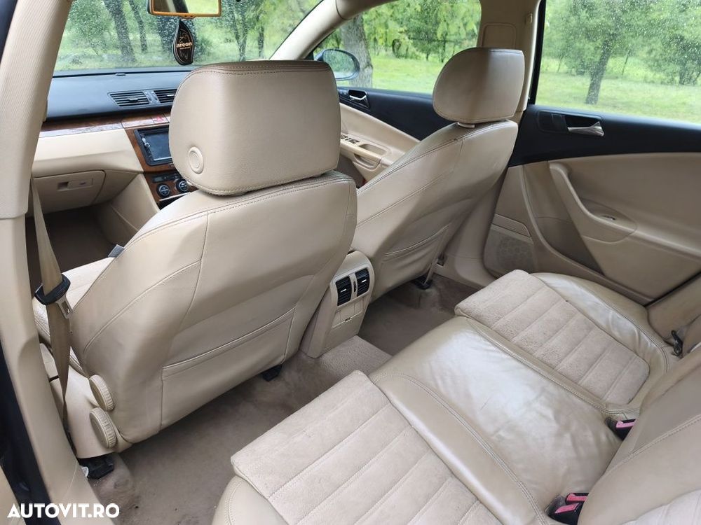Banchetă piele Volkswagen Passat B6 sedane berlină - 4