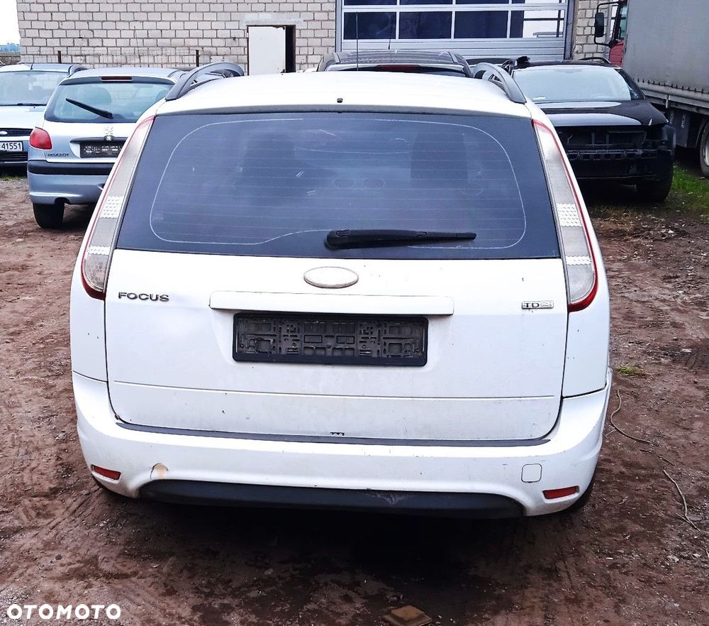 Na części Ford Focus MK2 Lift 1.8 TDCI kombi lakier Frozen White silnik skrzynia maska klapa drzwi zderzak - 6