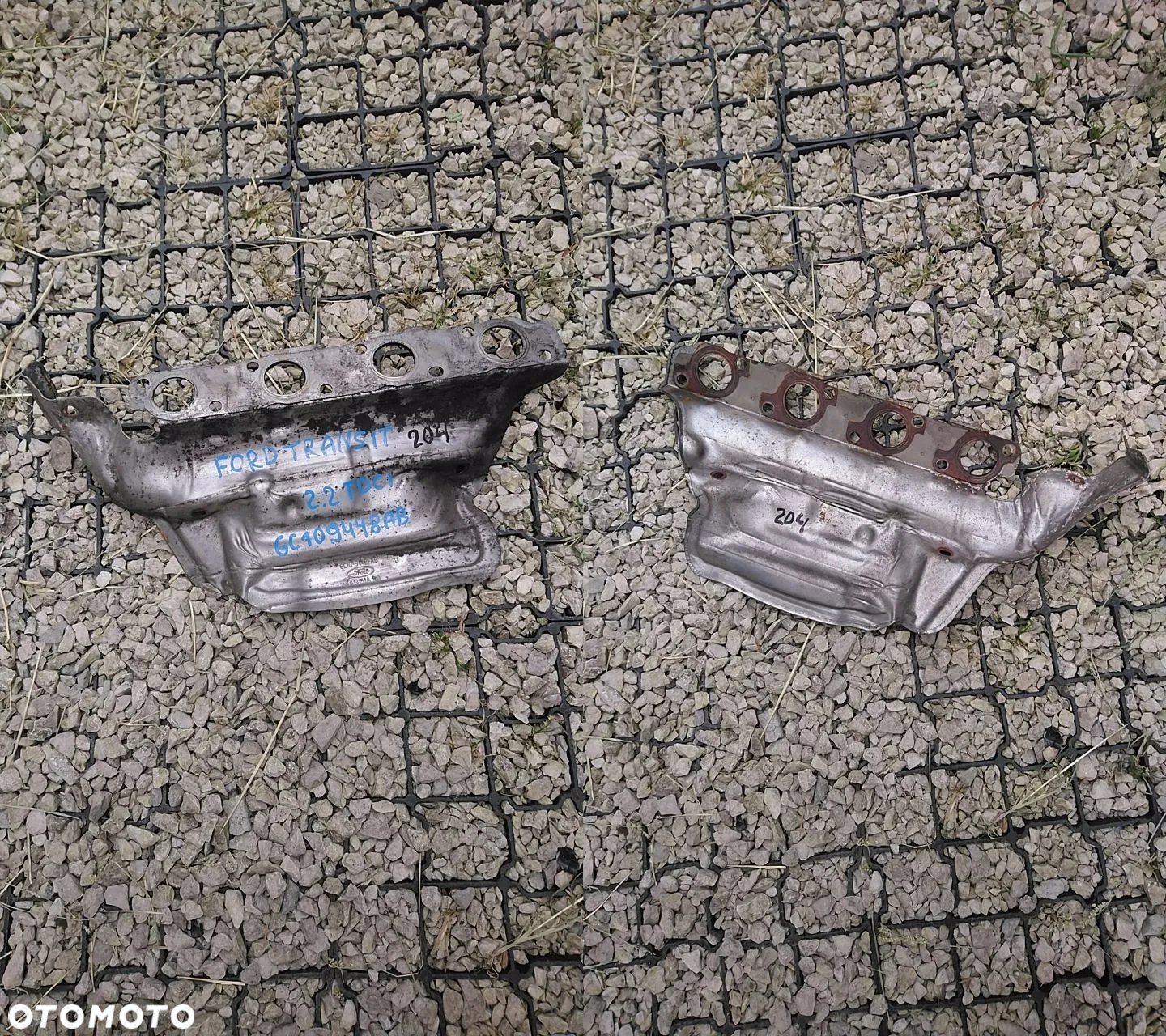 FORD VOLVO OSŁONA TERMICZNA KOLEKTORA WYDECHOWEGO - 8