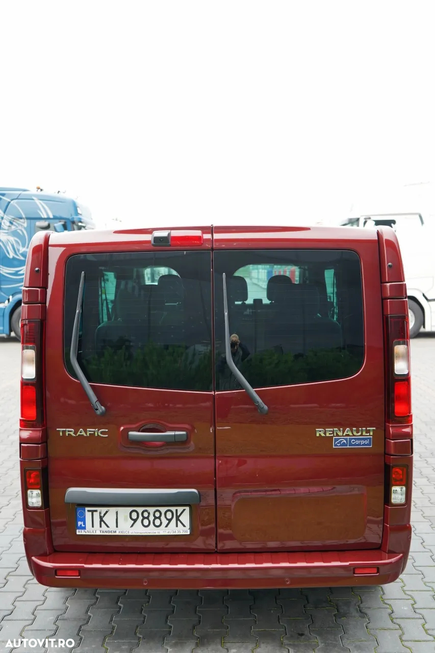 Renault TRAFIC III / AUTOBUZ / 9 LOCURI / 2022 / PRIMUL PROPRIETAR / REVIZAT - 14