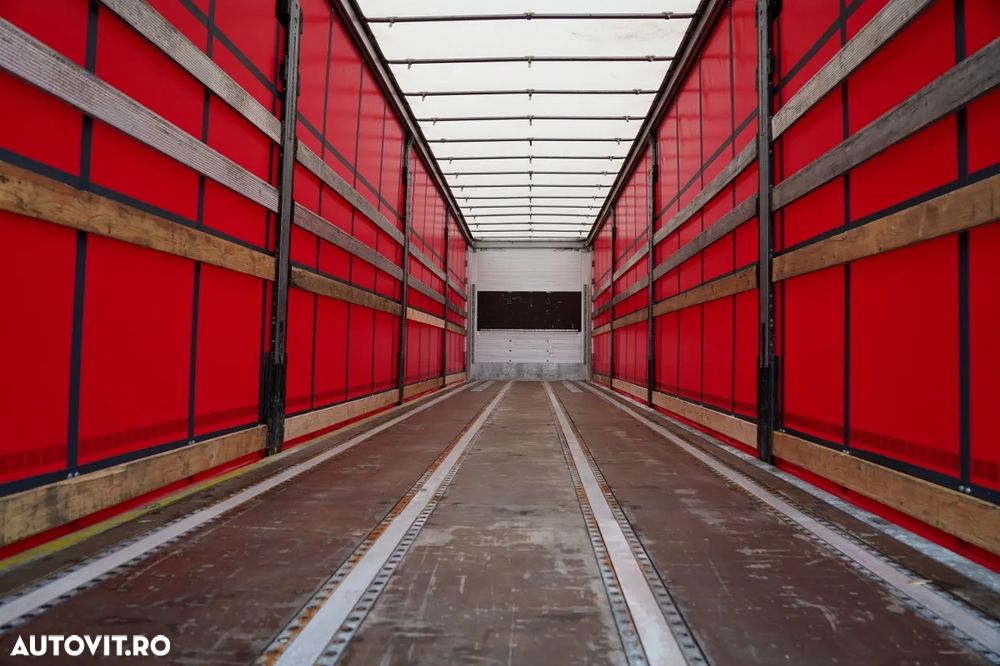 Schmitz Cargobull CORTINĂ / JOLODA / REMORCA RODA / VARIOS / 385/55 R22.5 / ACOPERIȘ CULISANT - 16