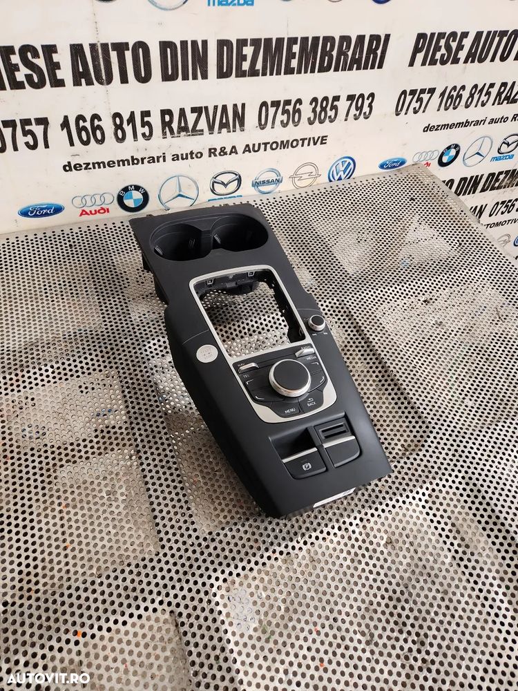 Condola Centrala Butoane MMI Audi A3 8V An 2013-2014-2015-2016-2017-2018-2019 Volan Stanga Europa C - 4