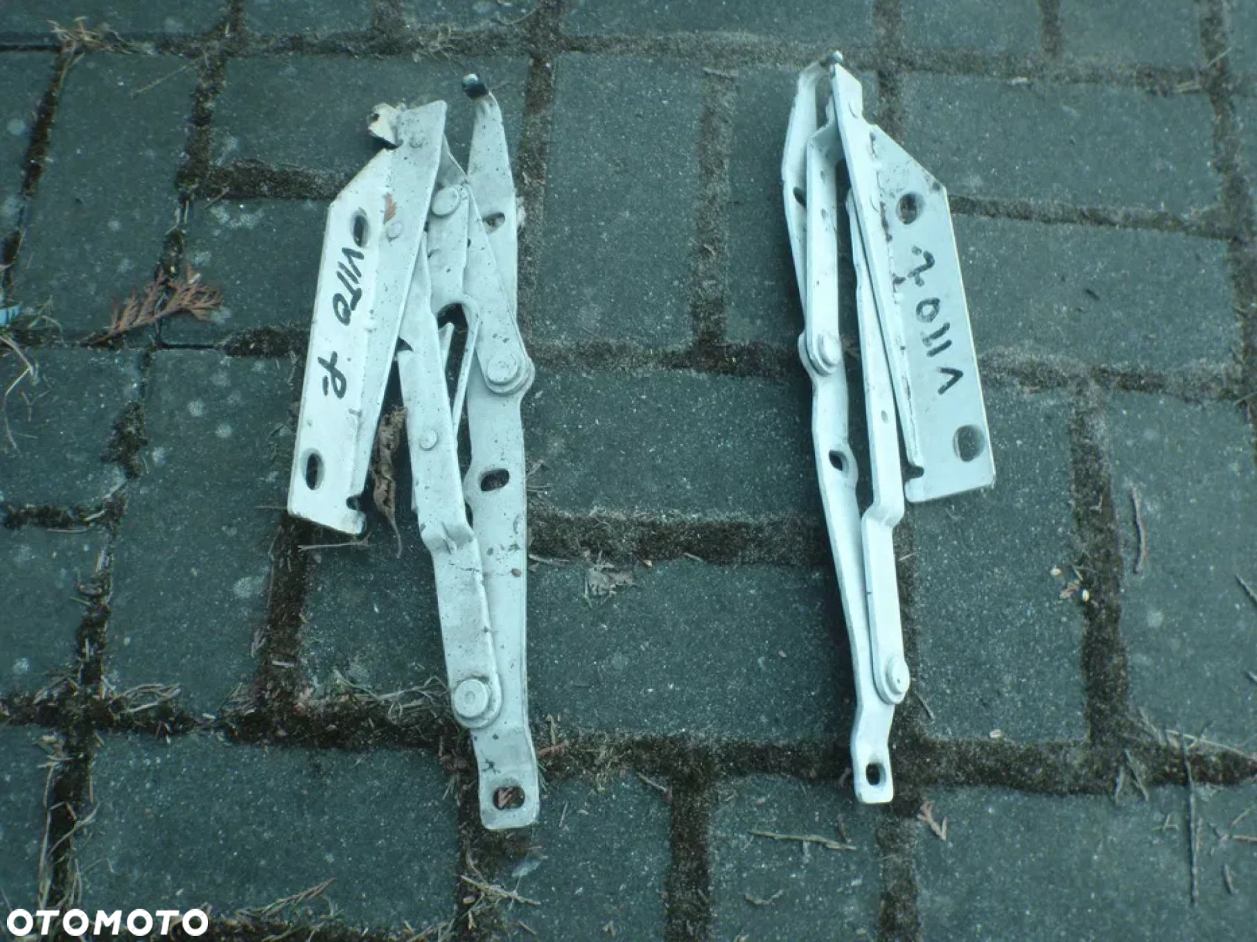 zawias zawiasy maski mercedes vito jak nowe - 3
