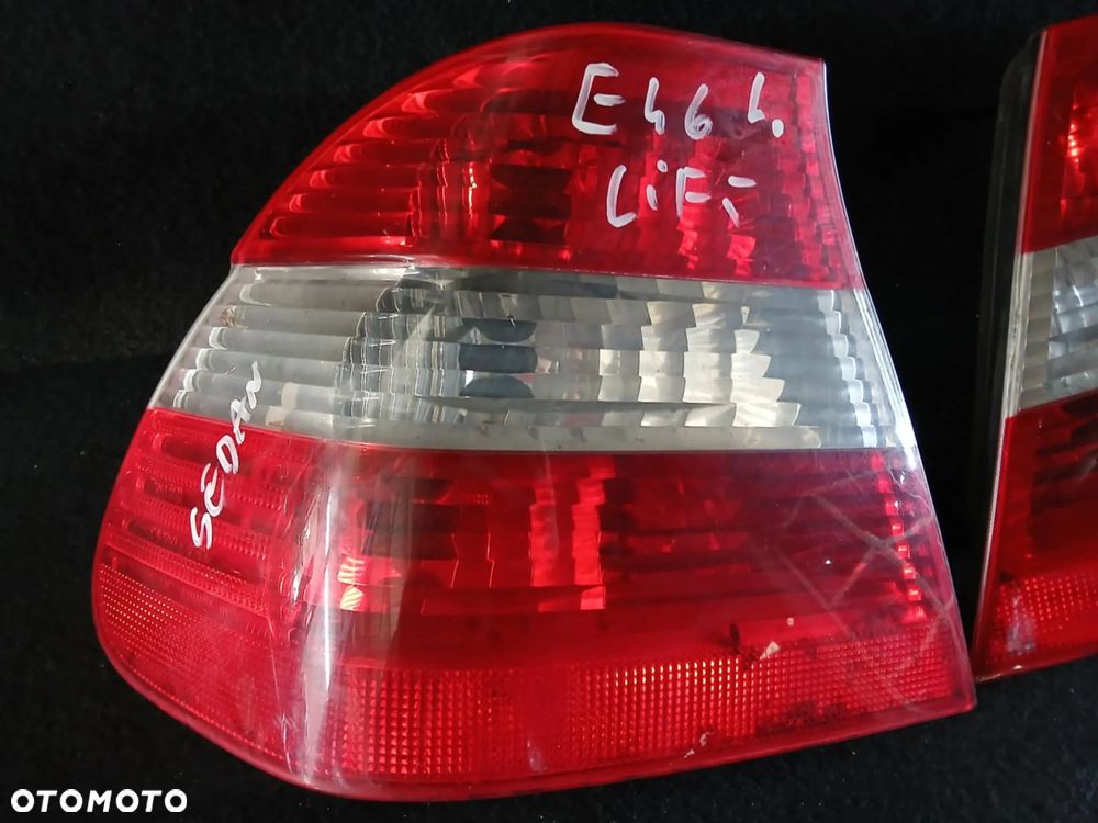 BMW E46 Lift sedan lampa tylna lewa BRAK WKŁADÓW - 1