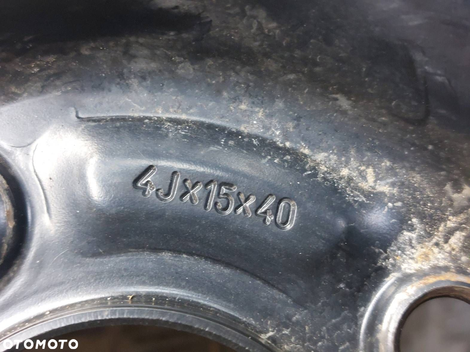 DOJAZDÓWKA 4X108 4Jx15 ET40 FI63,4 125/80R15 FORD FOCUS MK1 98AB-NB - 2