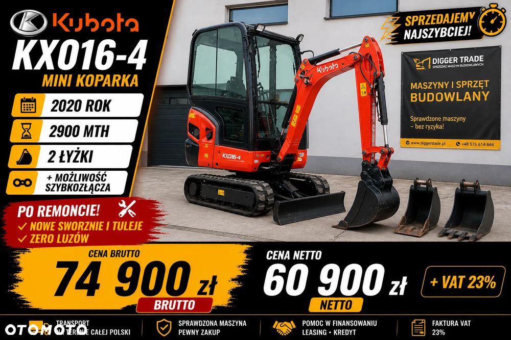Kubota KX016-4 - 1