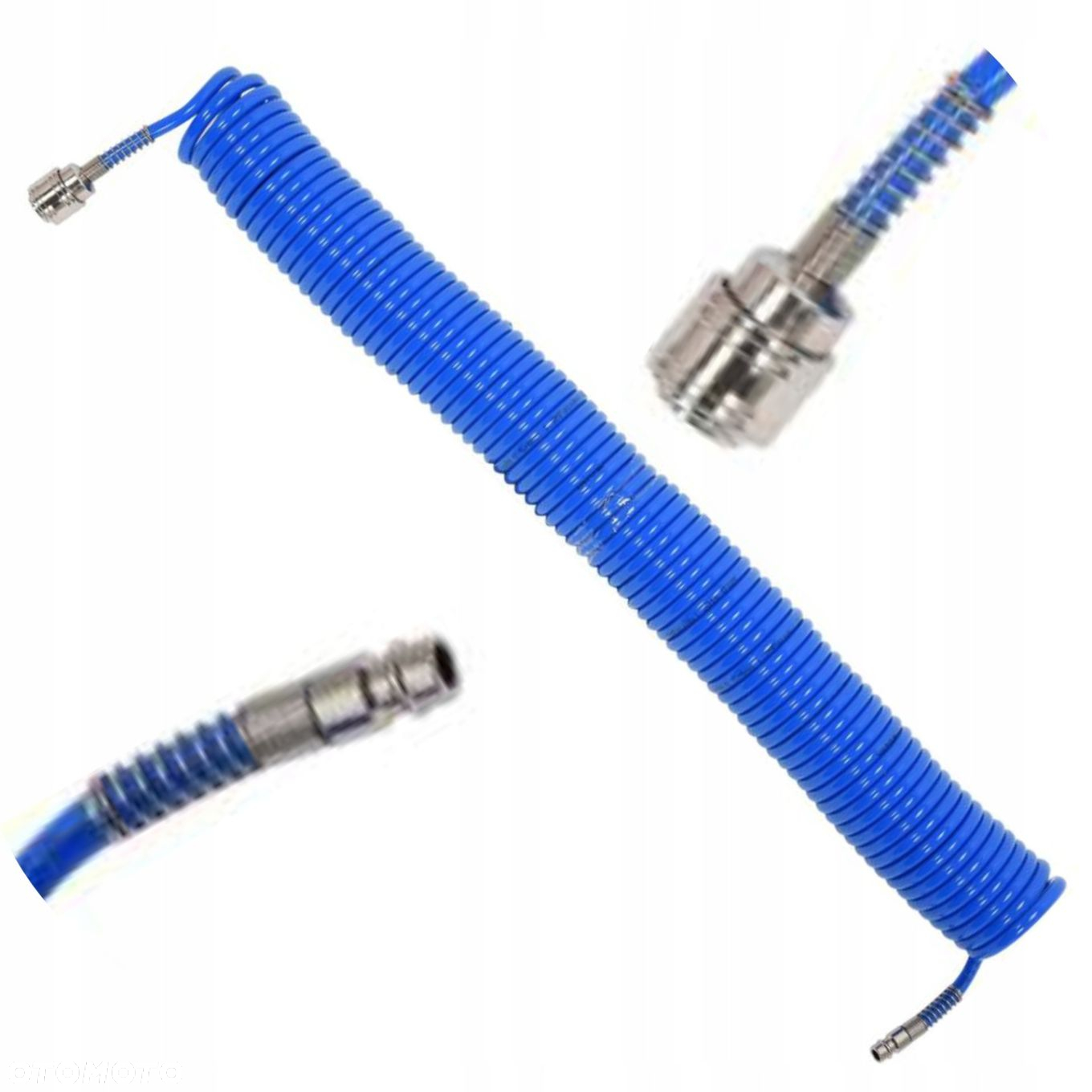 YATO WĄŻ SPIRALNY 6,5MMx10MMx10M PU SZYBKOZŁĄCZKI - 4