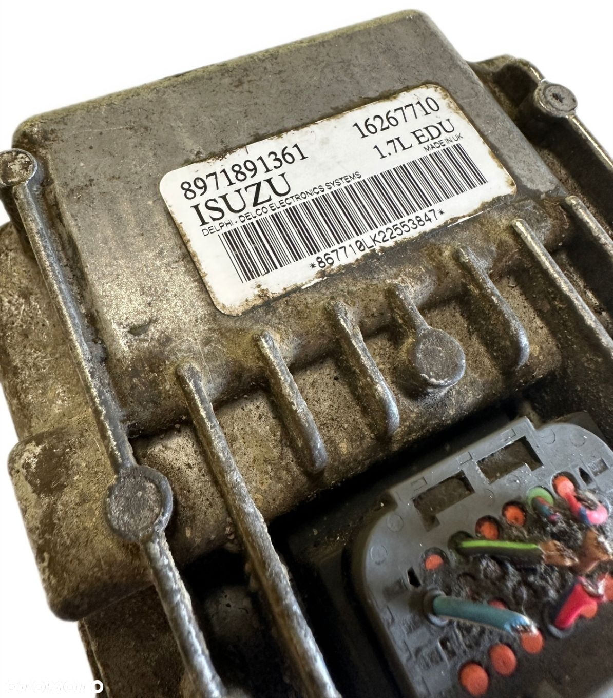 STEROWNIK POMPY WTRYSKOWEJ ISUZU OPEL ASTRA II G 1.7 8971891361 16267710 - 3