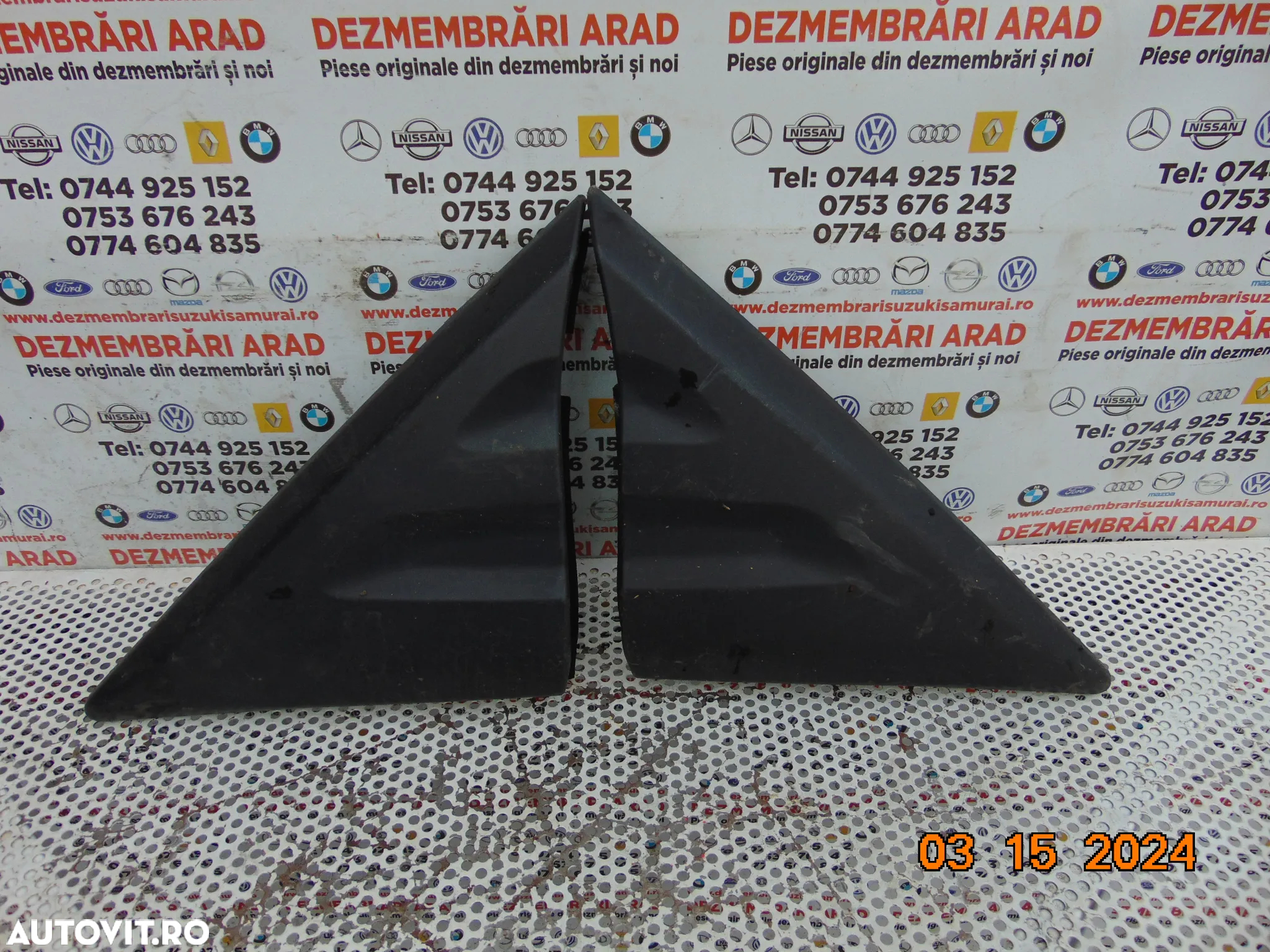 Ornament oglinda Ford Transit 2014-2022 ornamente oglinzi stanga dreapta trăsnit - 2