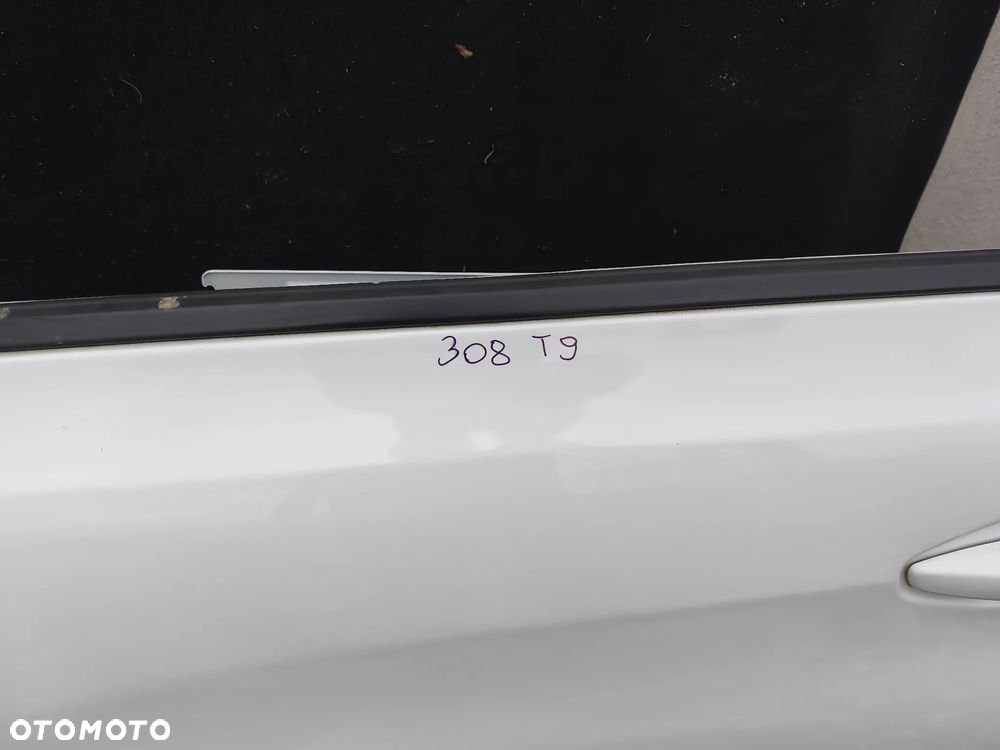 DRZWI LEWE PRZEDNIE LEWY PRZÓD PEUGEOT 308 T9 HB - 3