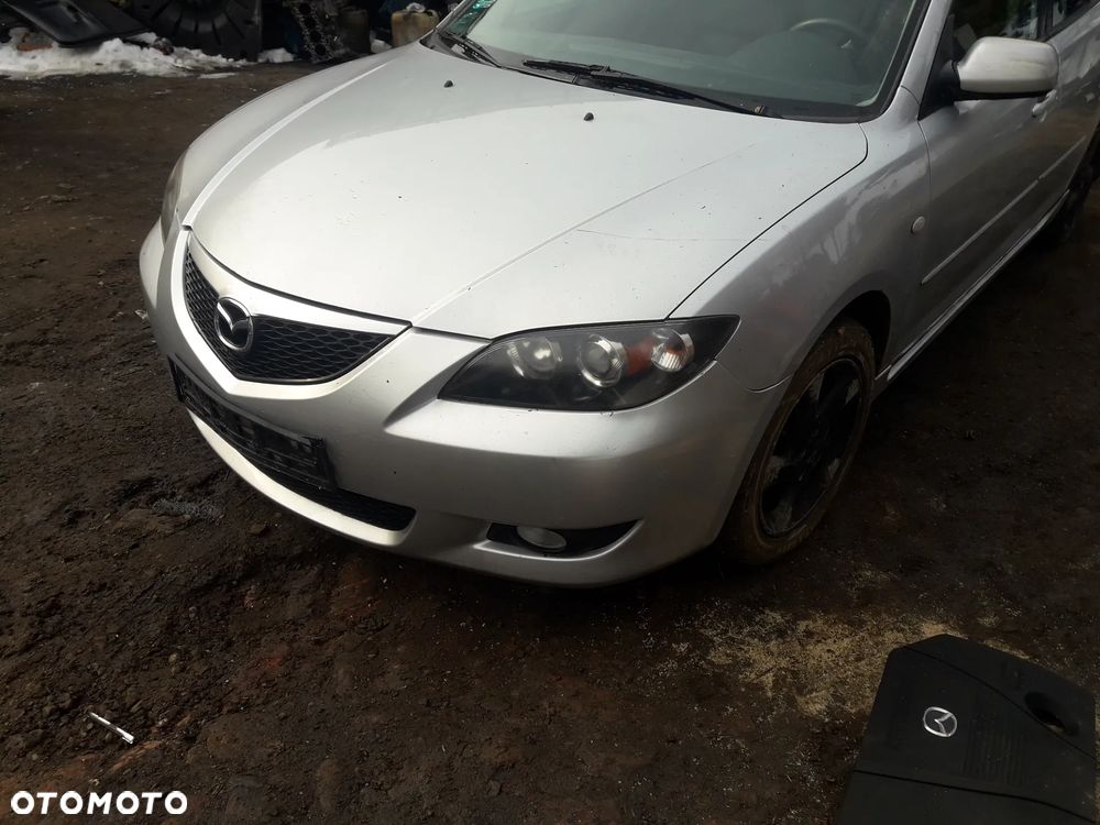 Mazda 3 BK 03-09  Sedan Maska szyba pas zamek belka zderzak pas atrapa 22 - 9