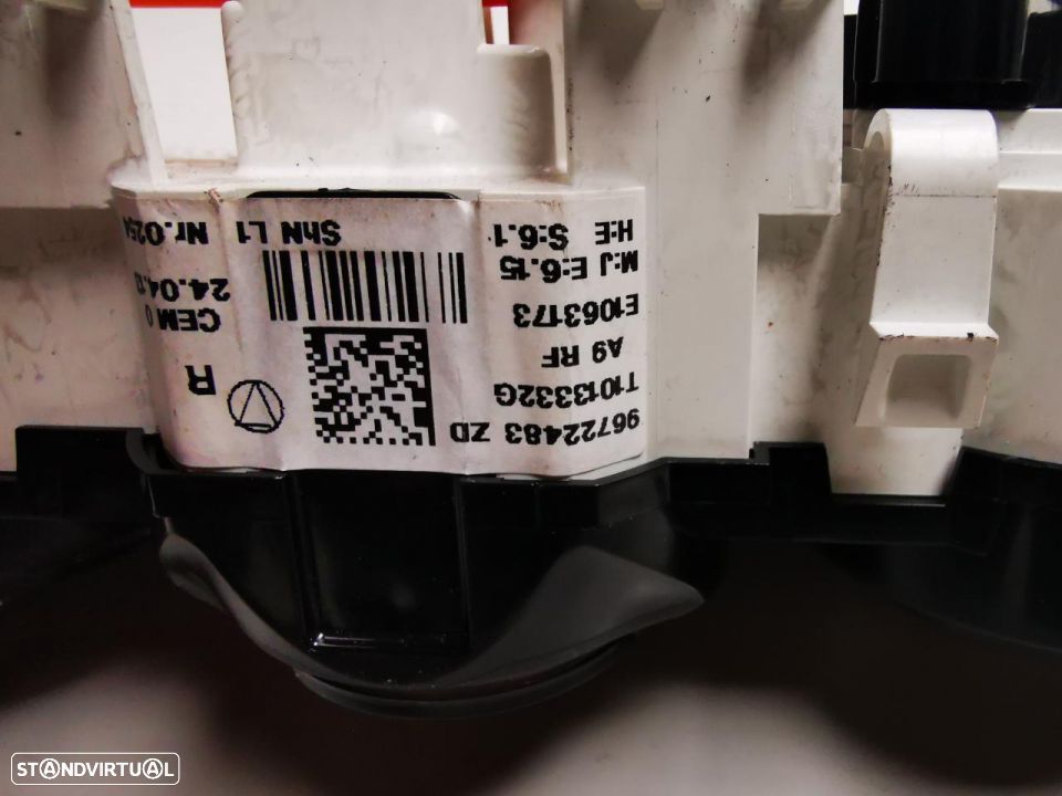 PEUGEOT 208 COMANDOS SOFAGEM CHAUFAGEM - S051 - 6