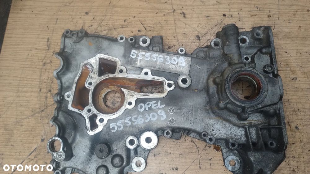 OPEL 1,2 1,4 Z12XEP Z14XEP pompa oleju osłona rozrządu 55556309 - 5
