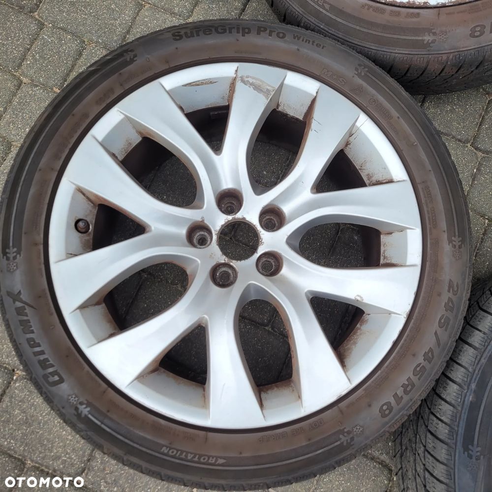 CITROEN C5 III LIFT X7 FELGI ALUMINIOWE ALUSY KOŁA 18 CALI 5X108 ZIMA - 2