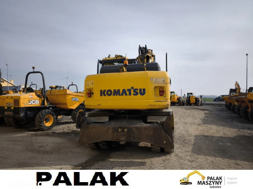 Komatsu Koparka kołowa KOMATSU PW 160-7E +ROTATOR , 2009 rok - 5