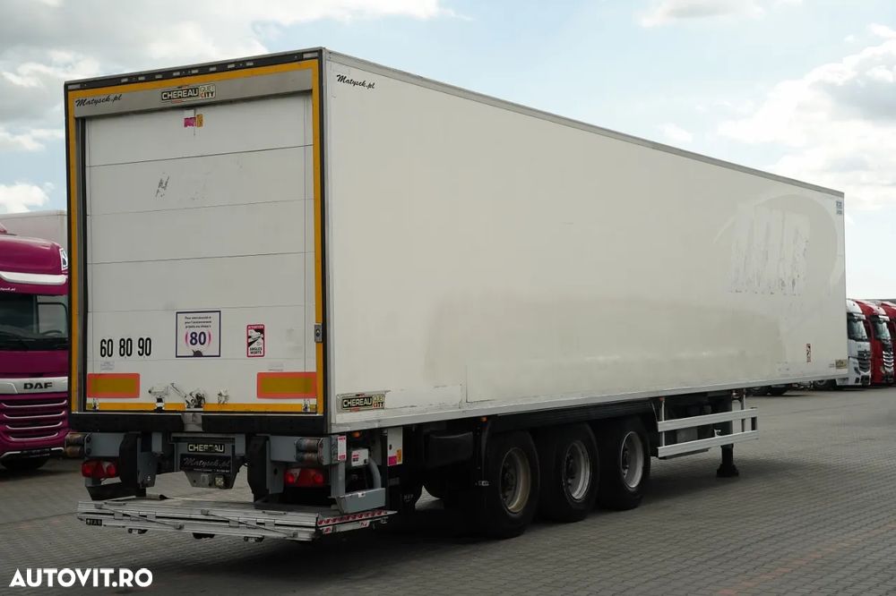 Chereau / REFRIGERAT / TRANSPORT VECTOR 1950 MT / MULTIMEMBRE / AXĂ RIDICATĂ / RIDICARE 2.500 KG / OBLOANĂ - 5