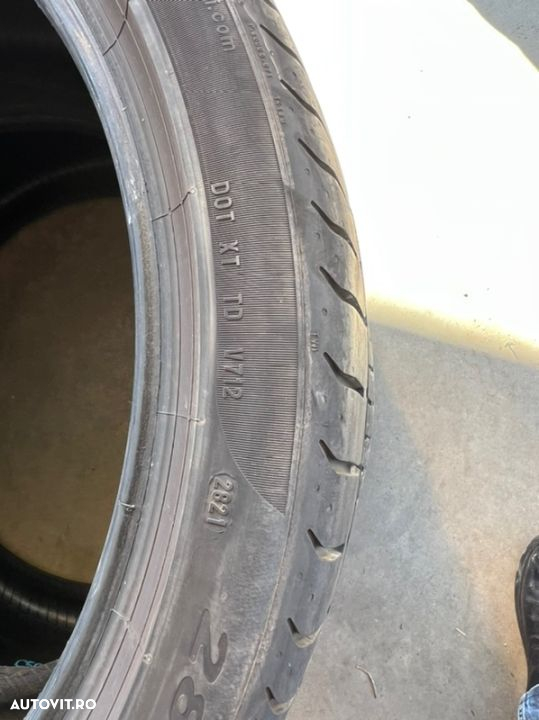 vand 2 anvelope 285/35/22 pirelli de vară ca noi - 8