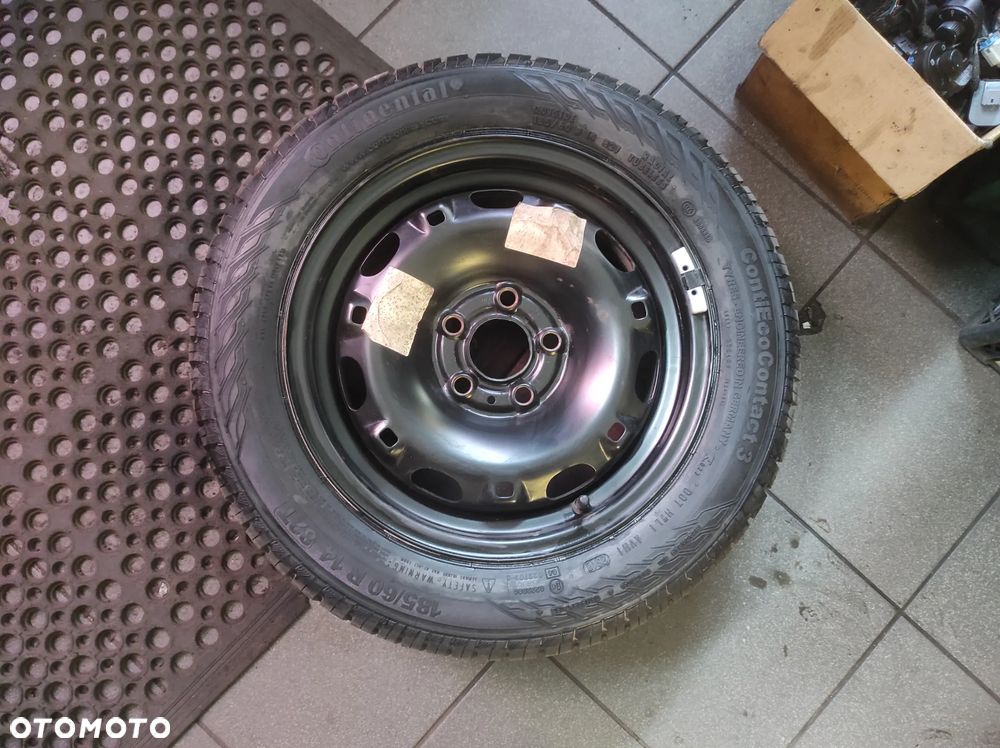 KOŁO ZAPASOWE DOJAZDOWE DOJAZDÓWKA R14 185 60 5X100 ET 37 6J 6Q7601027B VW GOLF 4 BORA AUDI A3 8L SKODA FABIA 1 2 3 ROOMSTER OCTAVIA 1 SEAT LEON 1 TOLEDO 2 IBIZA 3 4 WYSYŁKA !!! - 2