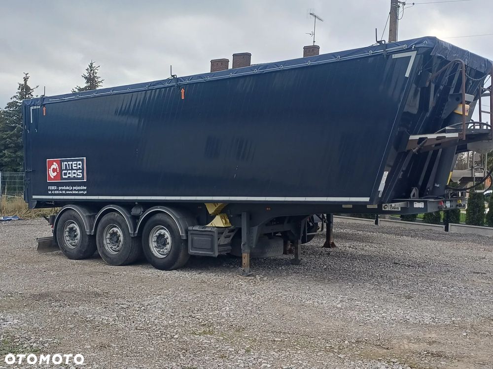 Feber Inter Cars Naczepa Wywrotka  Feber Intercars 2020/2021 2 szt.  Poj, 46 m3 ,Klapo -drzwi, Waga 5880 k - 4