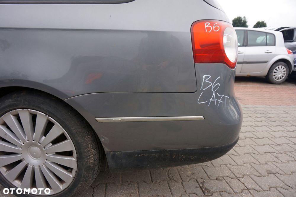 ZDERZAK TYLNY PASSAT B6 KOMBI LA7T  SZARY VOLKSWAGEN 2005-2010 - 5