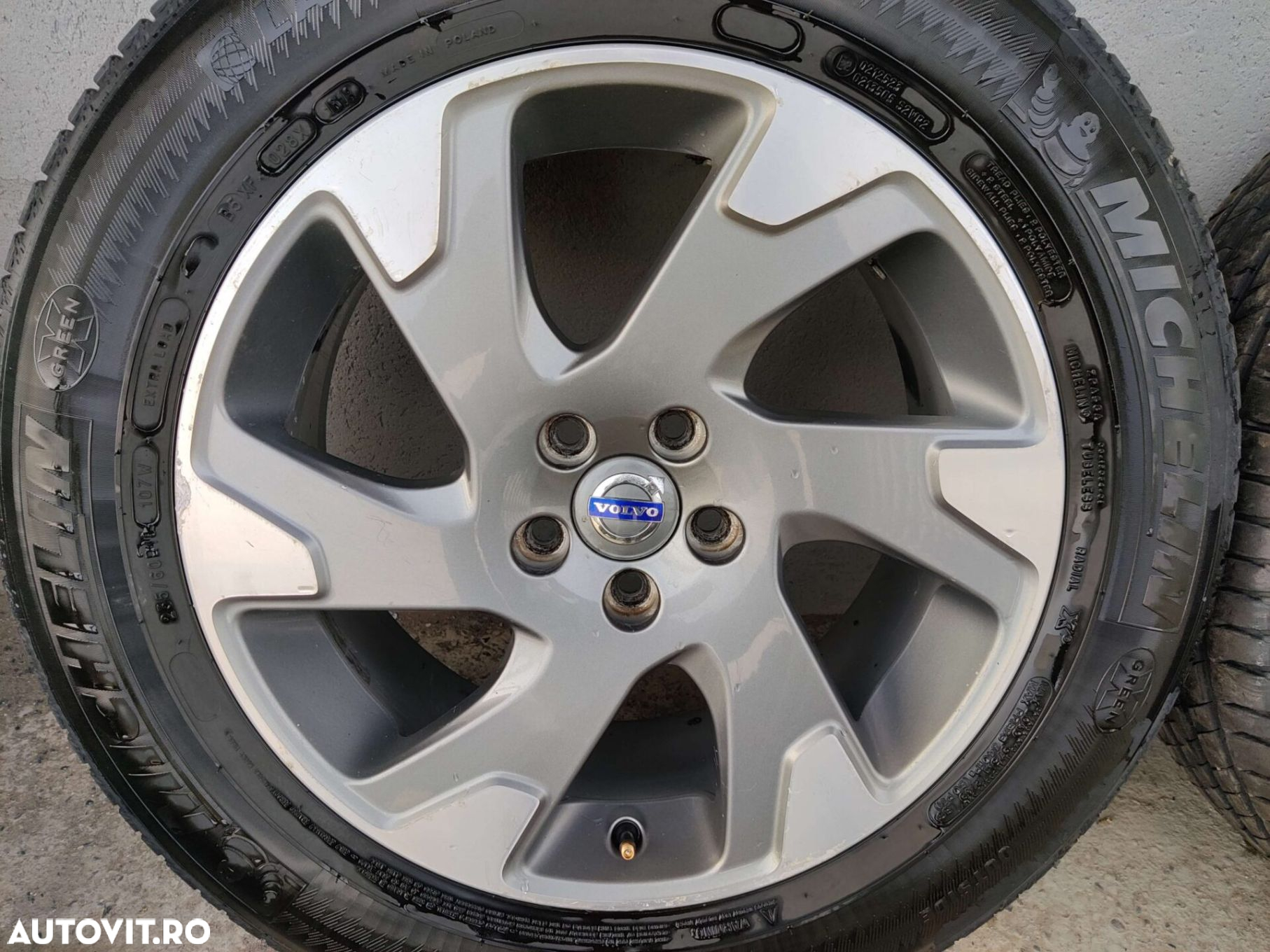 Jante ARGUS 18" 5x108 Volvo XC70 XC60 XC90 + anvelope vara 235/60 R18  31323381 / 31347108 - 2