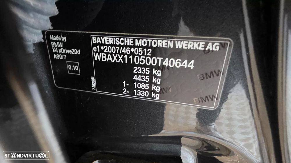 BMW X4 20 d xDrive XLine Auto - 61