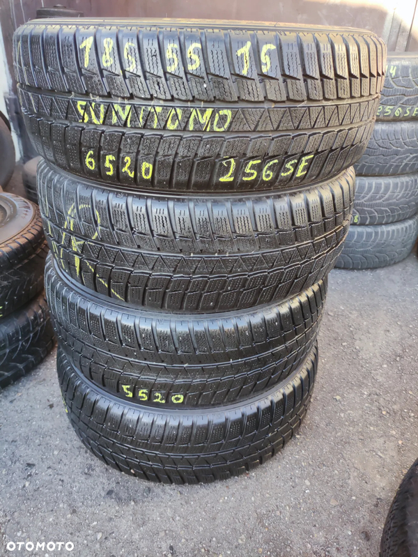 185/55R15 82H Opony Zimowe Zima Sumitomo WT200 jak Falken EUROWINTER Legnica ALU-RAD 6,5mm jak 195/50