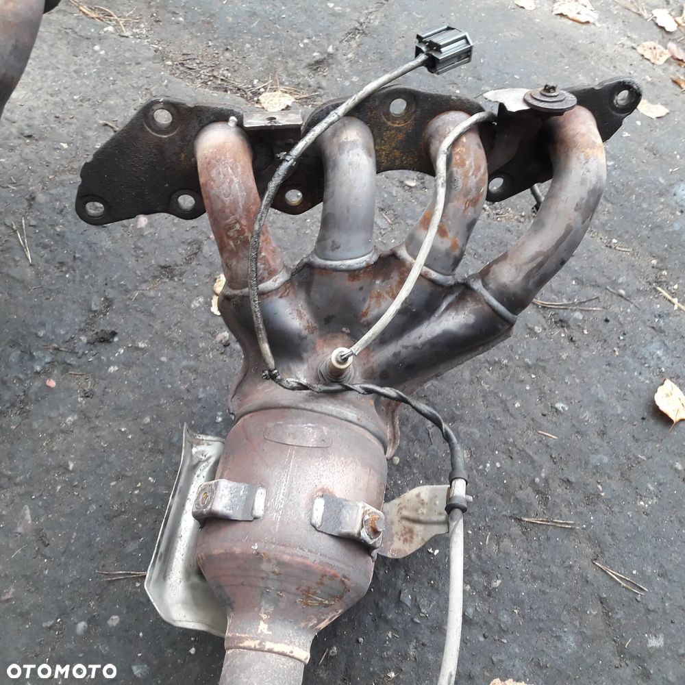 Mazda  3 BK 03-09    2.0 2.3 16V Katalizator pełny sonda   kolektor  sonda  orginał  tłumik - 3
