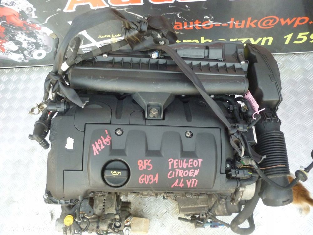 SILNIK PEUGEOT CITROEN 1.4 VTI 8FS GU31 112 TYS - 2