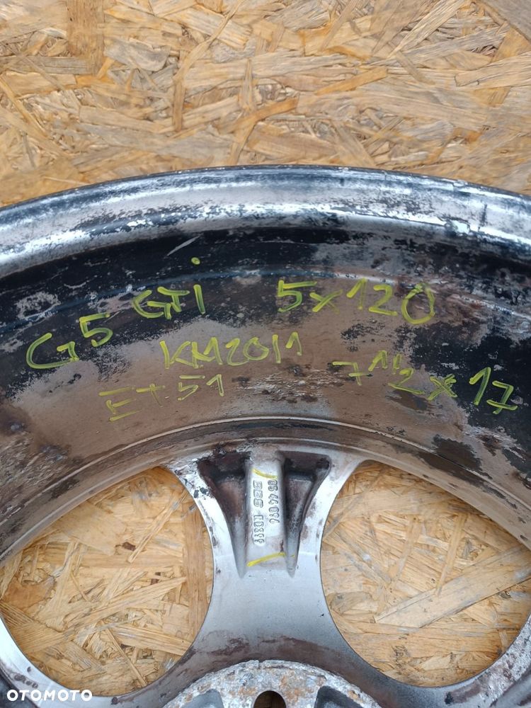 VW GOLF V GTI BBS FELGI ALUMINIOWE ET51 5x112 7,5X17 4SZT BBSRD399 0544096 komplet - 2