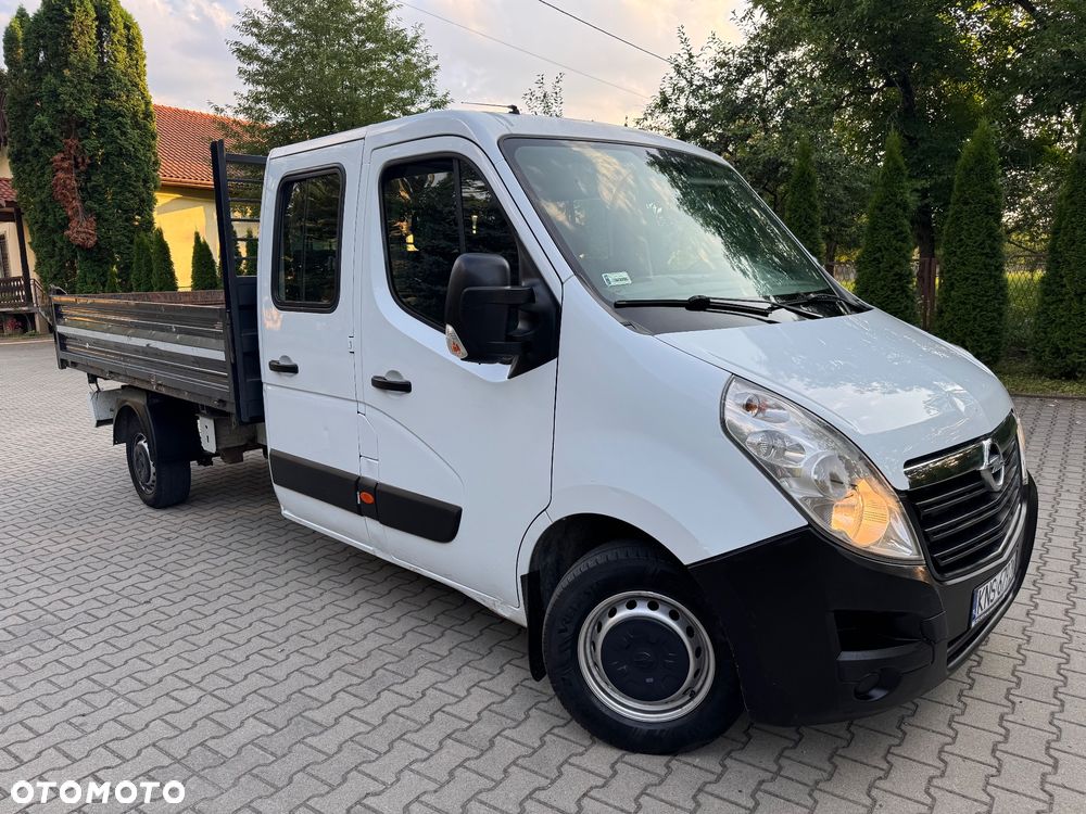 Renault MASTER 2,3 DCI WYWROTKA 3 STRONY DUBEL KABINA 7 OSÓB FV 23 % MOVANO KIPER SKRZYNIA BRYGADOWY - 1