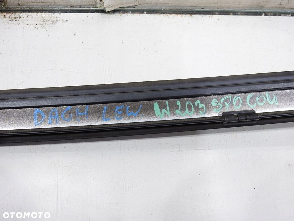 LISTWA DACHOWA DACHU LEWA C723 MERCEDES W203 COUPE - 8