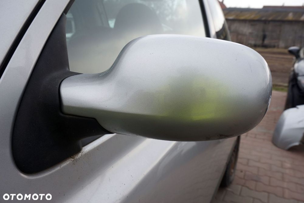 LUSTERKO ELEKTRYCZNE LEWE MICRA K12 KY0 96302-AX901 SREBRNY NISSAN 2003-2007 - 1
