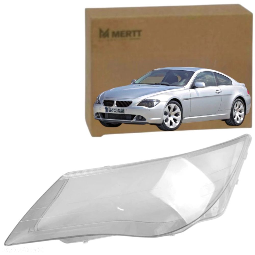 LEWY nowy KLOSZ Reflektora przedniego szkło BMW 6 E63 E64 2007-2010 - 1