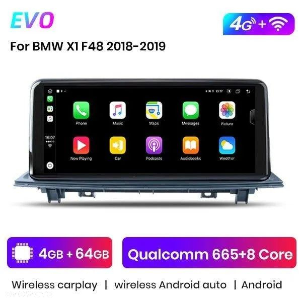 Radio nawigacyjne do BMW X1 F48 2016-  2019, 4GB-64GB Android Auto - 2