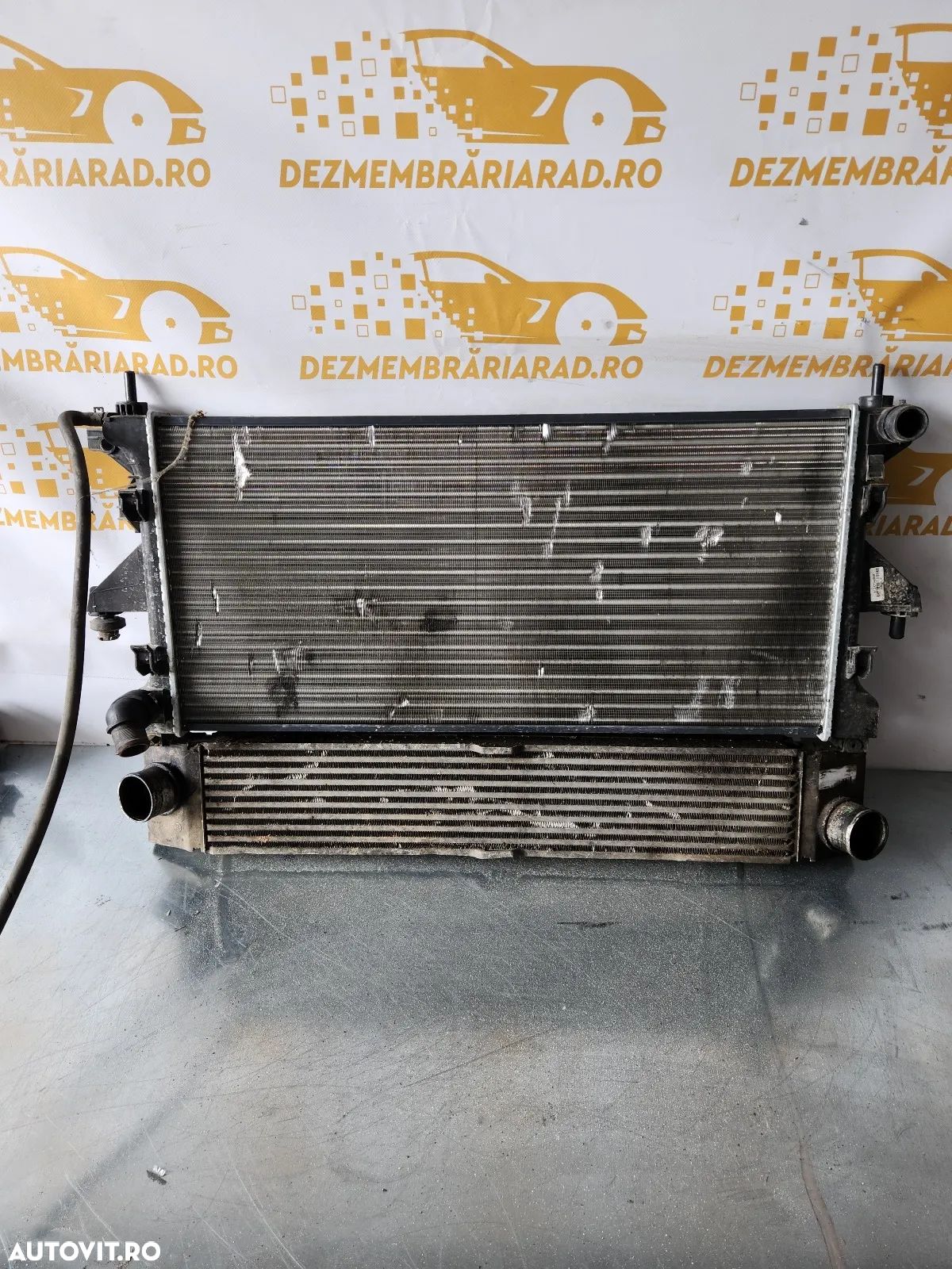 Radiator Racire Apa Antigel Radiator Intercooler Fiat Ducato Peugeot Boxer Citroen Jumper 2.2 Hdi E - 1