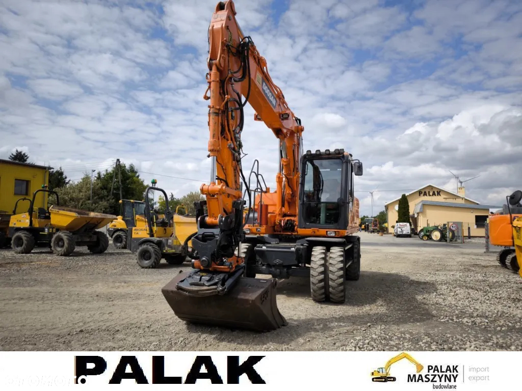 Doosan Koparka kołowa  DOOSAN DX160 W-3  +ROTATOR ,2014 rok - 8
