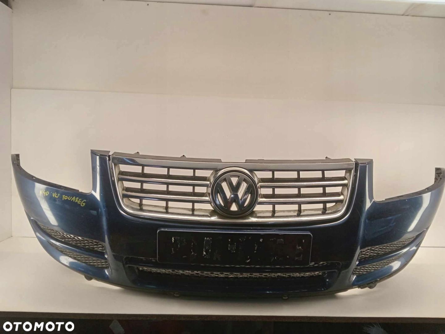 ZDERZAK PRZEDNI PRZÓD GRILL VW TOUAREG 7L I 02-07 - 1