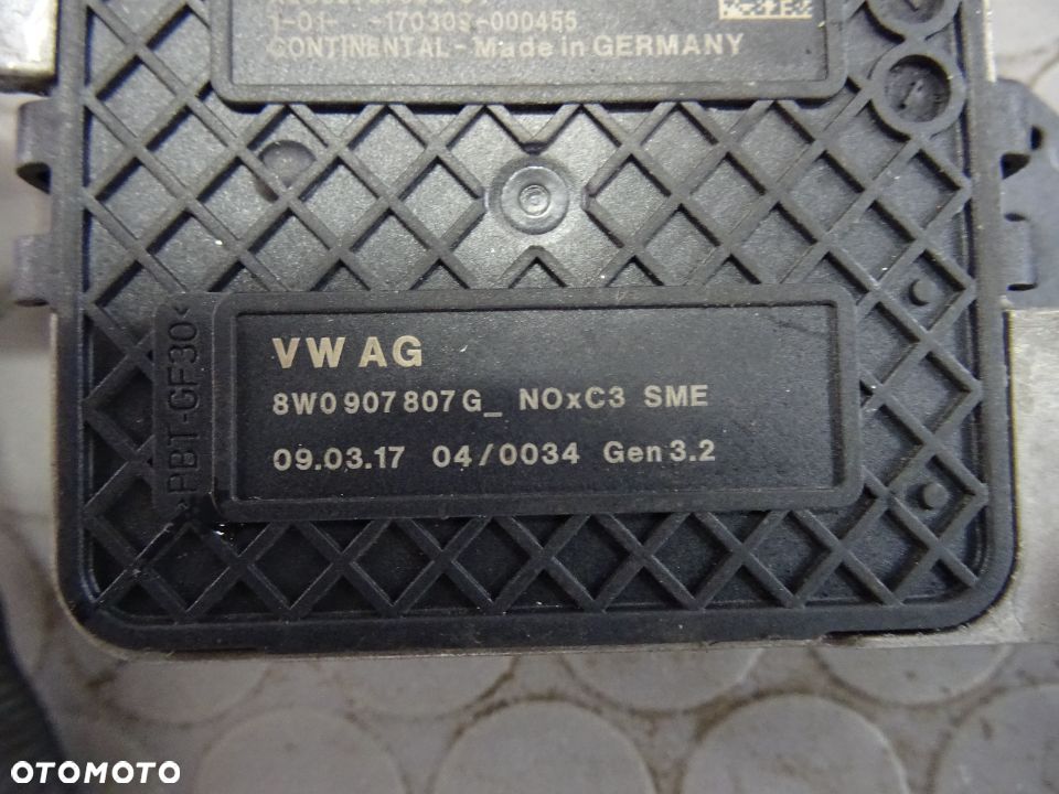 8W0907807G Sonda NOX Audi A4 B9 A5 3.0 TDI czesci - 2