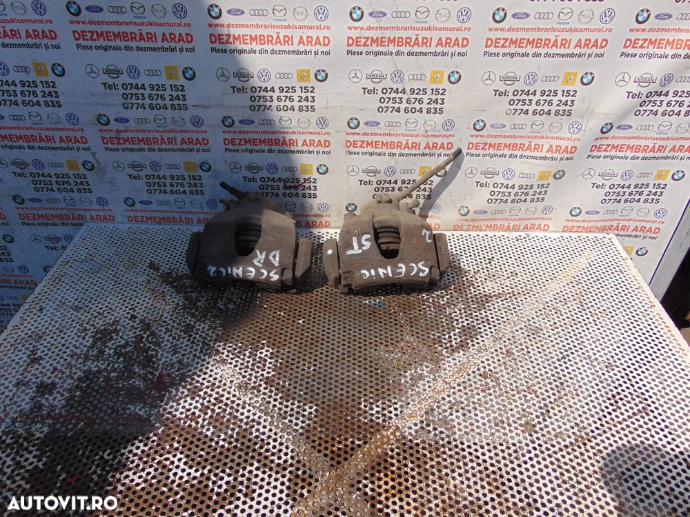 Etrier fata Renault scenic 2 an 2003-2009 etrieri fata stanga dreapta scenic 2 - 1