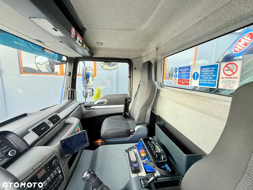 MAN MAN TGM TGL TGS 18.250 // E6 // wywrotka + HDS HMF z pilotem // 4x2 // budowlanka // kiper wywrot żuraw dzwig kran Crane - 38