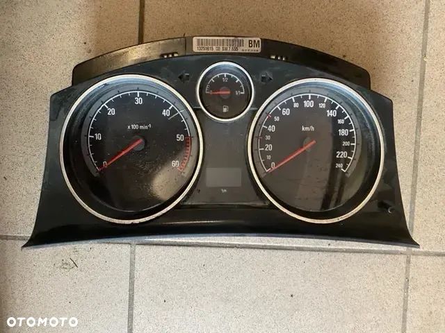 OPEL ASTRA H III LICZNIK ZEGARY A2C53164392 13309003 13251615 A2C53024902 13225980 A2C53164392 - 7