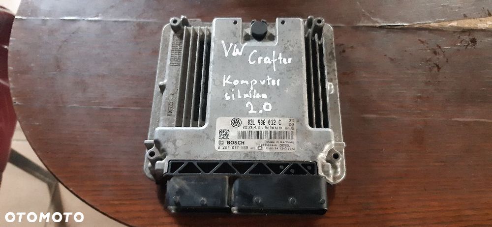 Komputer do silnika VW Crafter