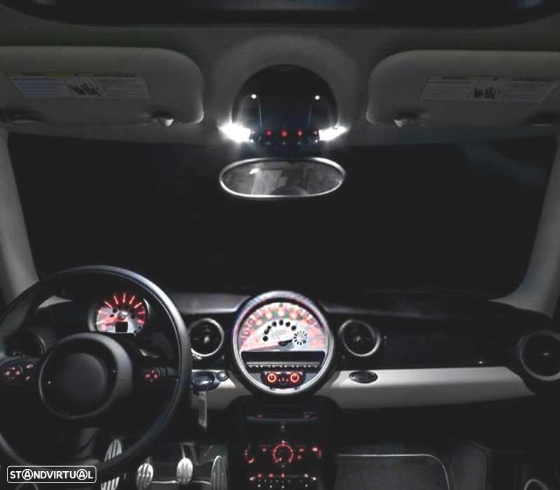 KIT COMPLETO 12 LAMPADAS LED INTERIOR PARA MINI COOPER R56 07-10 - 2