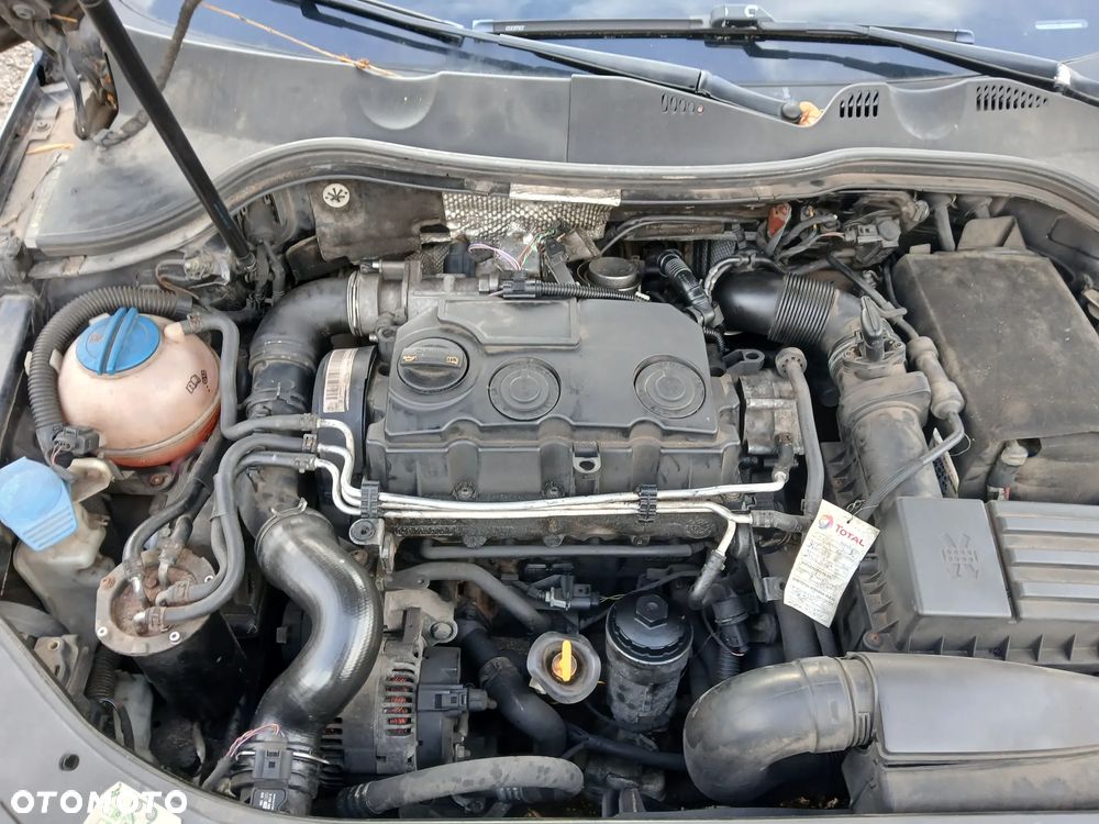 volkswagen passat b6 silnik 1.9 BLS skrzynia JCX sanki belka przód tył wahacz zacisk - 2