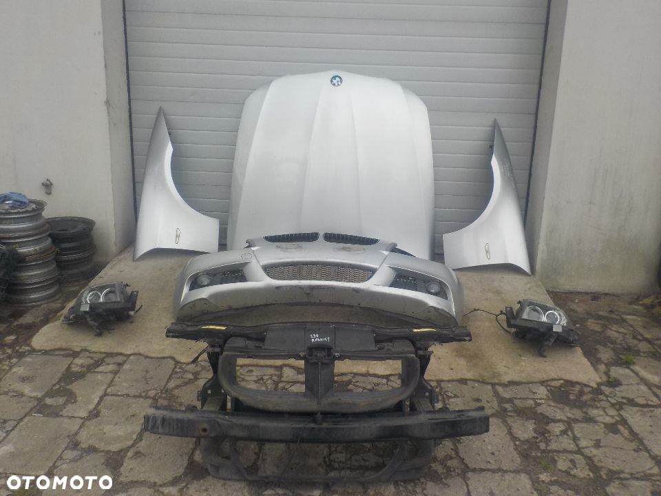 BMW E90 E91 LIFT M PAKIET XENON PRZÓD MASKA ZDERZAK KOMPLET BŁOTNIKI - 1