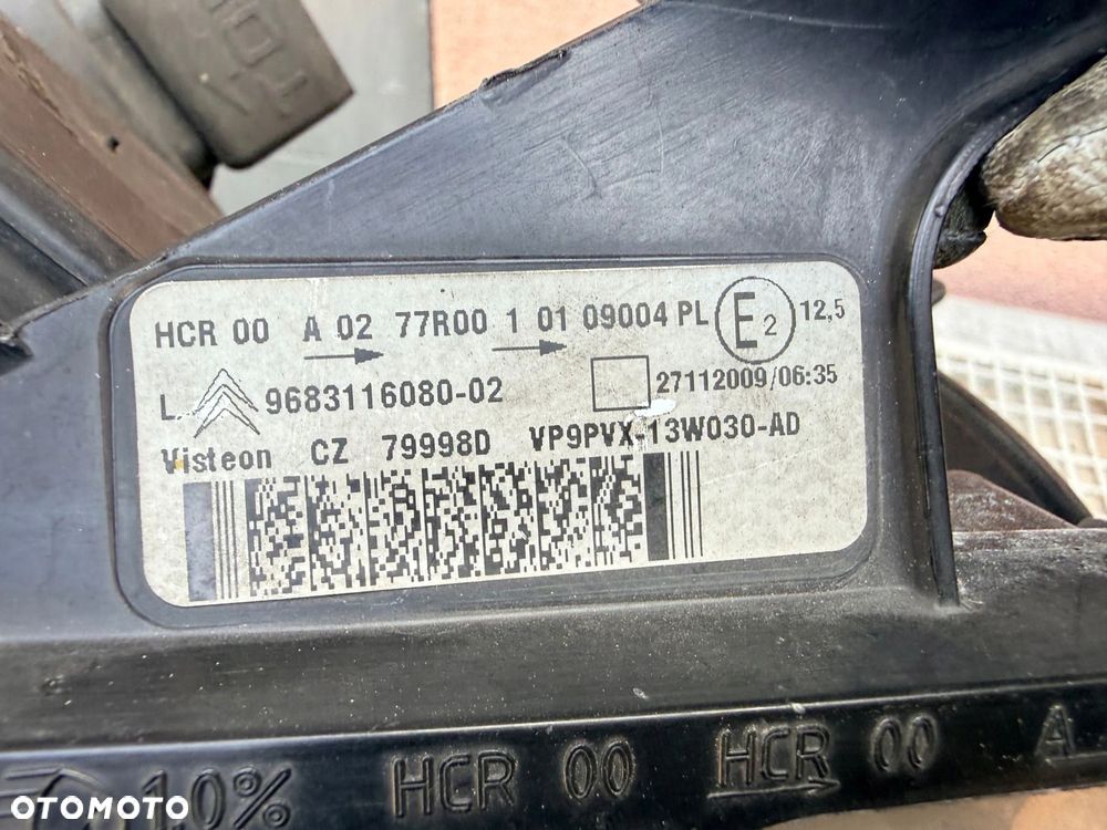 Lampa przednia CITROEN C3 II KOMPLET EUROPA VISTEON ŁADNE Z 1. AUTA - 8