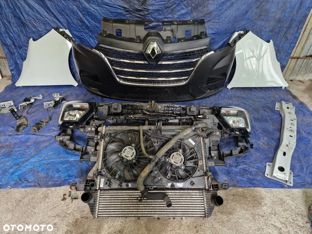 Renault Master III lift Przód Zderzak Błotniki Lampy Pas Chłodnice zestaw części DQNG - 1