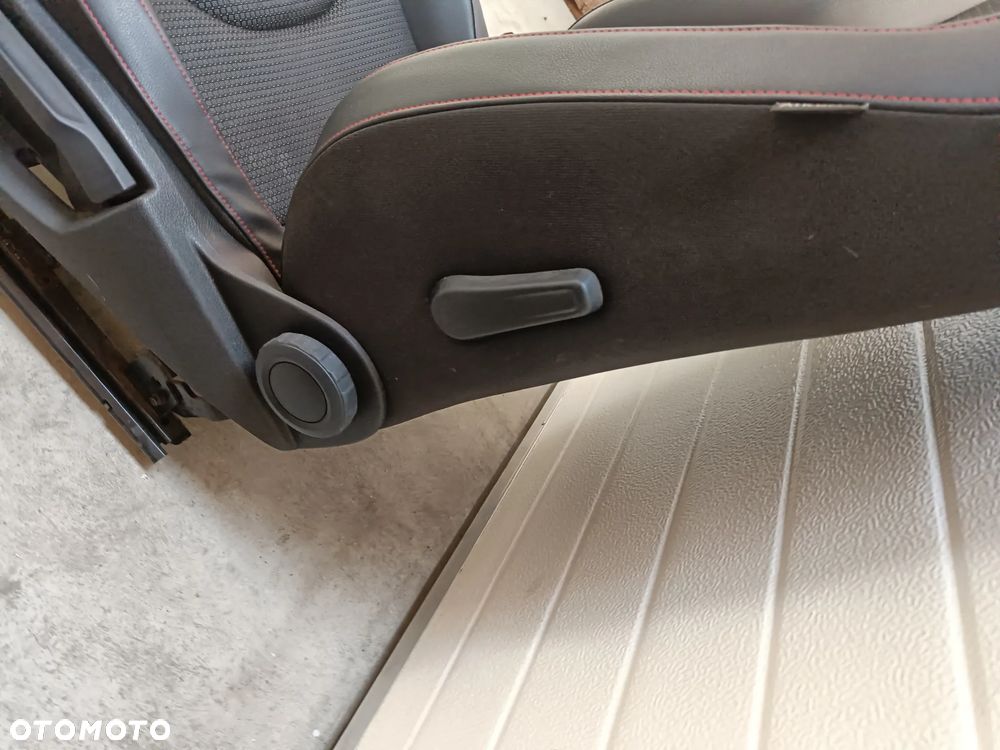 Fotel Kierowcy Lewy Seat Leon 3 III 5 Drzwi Przedni Przód Skóra FR - 17